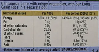 Uncle Bens® Cantonese Rice Microwave Ready Meal — photo 2