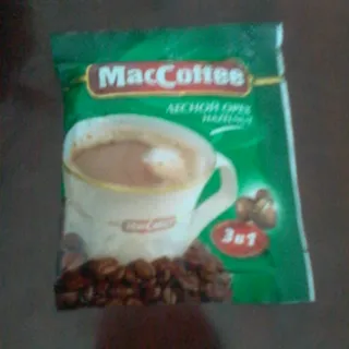 Maccoffee Hazelnut Coffee 3 in 1 18g — photo 2