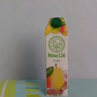 Nash Sok Pear Juice Tetra Pak 950ml — photo 2