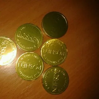 Roshen Milk Chocolate Medals 162g — photo 4