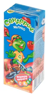 Sandorik Apple Juice Tetra Pak 0.2L — photo 2