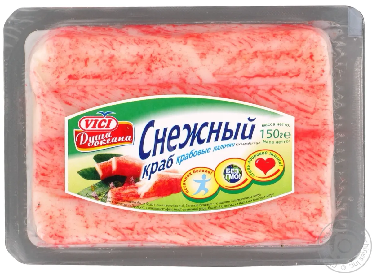 Палички крабові Санта Бремор Сніговий Краб охолоджені 150г