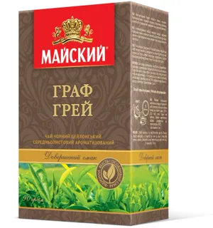 Maysky Earl Grey Ceylon Black Tea with Bergamot Flavor 90g — photo 5