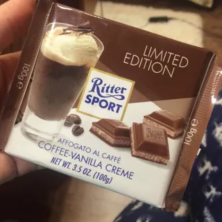 RITTERSPORT Milk Coffee Vanilla Cream, 100g — photo 4