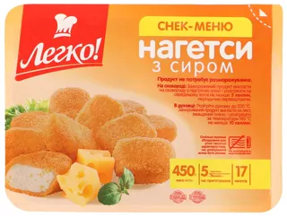 Lehko! Frozen Nuggets with Cheese 450g — photo 2