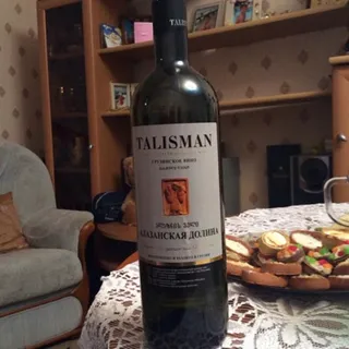 Talysman Alazani Valley White Semi-Sweet Wine 0.75L — photo 4