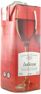 Wine Rose Prazdnichnaya Kollektsiya Isabella Semi-sweet 12% Tetrapak 1000ml — photo 3