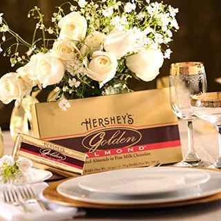 Hersheys Golden Almond Chocolate Bar Gift Box, 5-Pack, 2.8 oz bars — photo 2