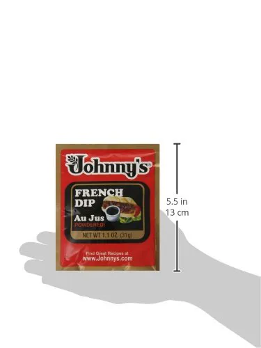 Французький дип Johnnys порошок соку, 1,10 унція (пакет 24)
