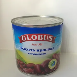 Hlobus Red Beans canned 425ml — photo 2