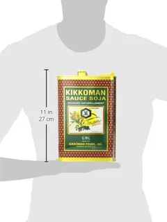 Kikkoman Soy Sauce, 1 Gallon Can — photo 7