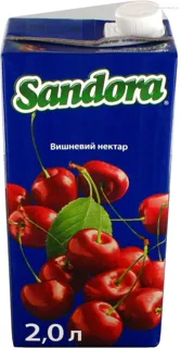 Sandora Cherry Nectar Clarified Pasteurized 2L — photo 8