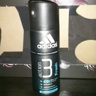 Дезодорант-антиперспірант чоловічий Adidas Екшн 3 драй макс фреш 150 мл — фото 2