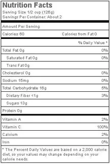 Naturals Red Grapefruit in Extra Syrup, 7 oz - 12 per case — photo 3