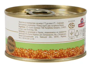 Santa Bremor Lux Capelin Caviar Delicate Tin Can 110g — photo 7