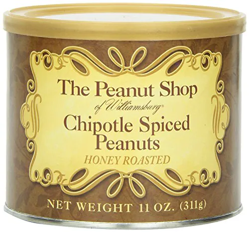 The Peanut Shop Of Williamsburg Арахіс Chipotle з пряним медом, смажений, 311 г