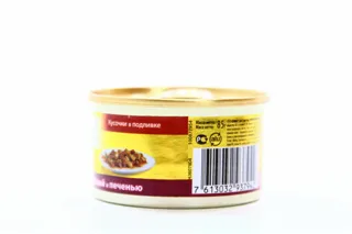Friskies Cat Food Chunks in Sauce Chicken, Heart, Liver Hermet Gold 24*85g — photo 8