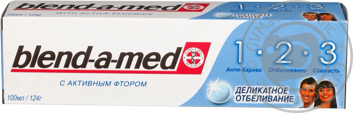 Зубна паста Blend-a-med 3 Effect Делікатне відбілювання 100 мл