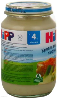 Hipp Rabbit Puree with Potato and Fennel for Children from 4 Months Glass Jar 190g — photo 3