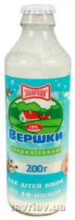 Lyubimchyk Cream 10% 200g glass — photo 3