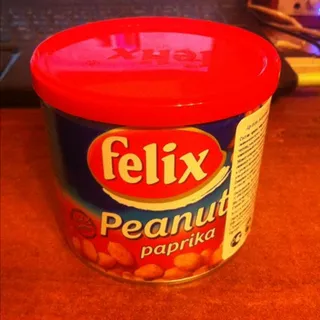 Felix Roasted Salted Peanuts with Paprika, 150g Tin — photo 2