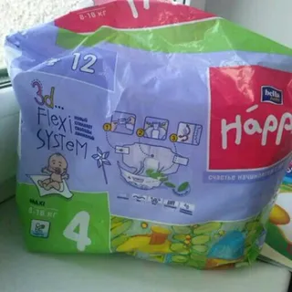 Bella Baby Diapers Maxi 8-18kg 12pcs — photo 3
