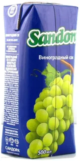 Sandora White Grape Juice 0.5L — photo 3
