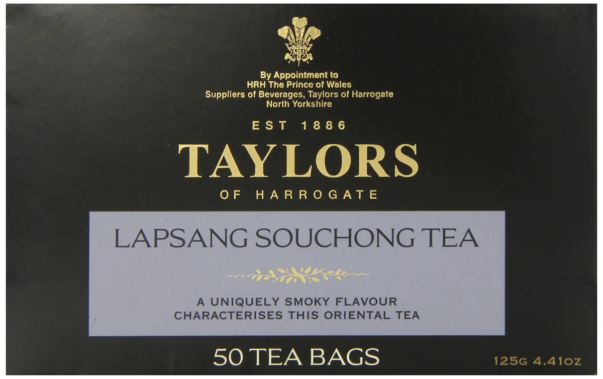 Taylors Харрогіт Лапсанг Сочонг чай у пакетиках 50 шт.