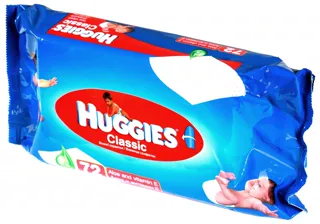 Huggies Classic Wet Wipes 72 pcs x18 — photo 4