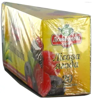 Domashnyi Chai Forest Berry Black Tea 1.5g x 20 pcs — photo 2