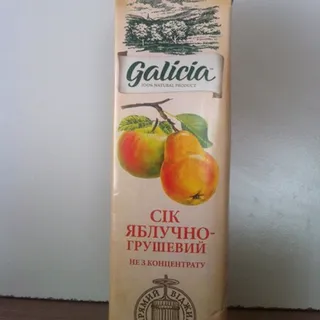 Galicia Apple Pear Juice Tetra Pak 1L — photo 2