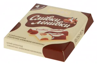 Roshen Lazy Cream White Chocolate 50g — photo 2
