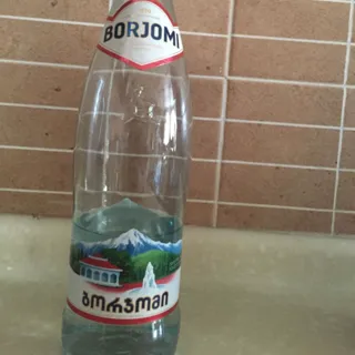 Borjomi Strongly Sparkling Mineral Water Glass Bottle 0.5L — photo 15