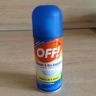 Off! Mosquito Dry Aerosol 100ml — photo 5