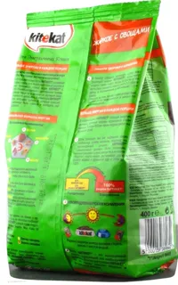 Kitekat Dry Adult Cat Food Beef & Poultry Assorted 400g — photo 4