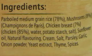 Uncle Bens Chicken and Mushroom Risotto Microwave Rice — photo 8