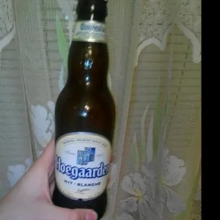 Hoegaarden White Light Beer 4.7% Glass Bottle 0.33L — photo 7