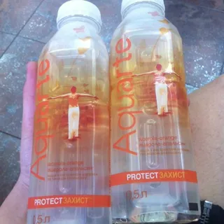 Aquarte Protection Water with Acerola Extract and Orange Flavor 0.5L Plastic Bottle — photo 4