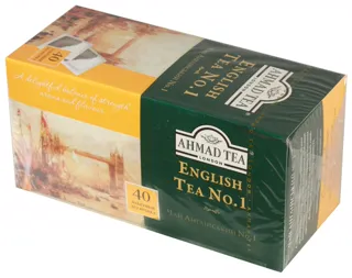 Ahmad Tea English No.1 Black Tea 40 Bags — photo 2