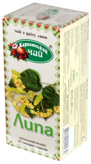 Karpatskyi Chai Herbal Tea Linden 20 Bags — photo 3