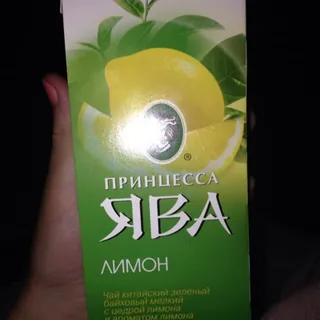 Printsessa Yava Green Tea Lemon Flavored 25x1.5g — photo 3