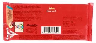 Korona Milk Chocolate with Raisins and Hazelnuts 100g — photo 3