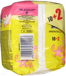 Bella Perfecta Rose Deo Fresh Softiplait Sanitary Pads 10pcs — photo 2