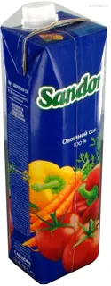 Sandora Vegetable Juice with Pulp 1L — photo 3