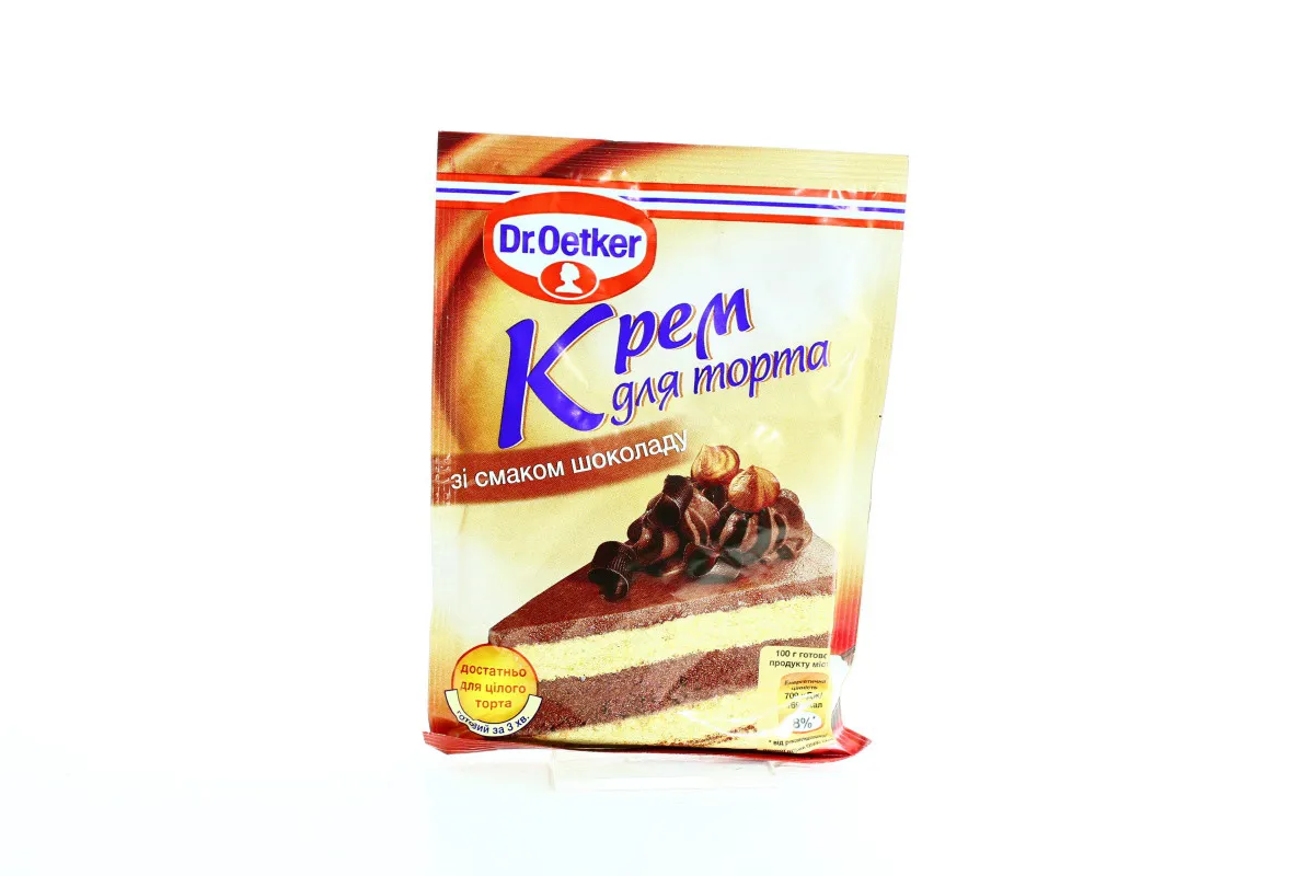 Крем для торта зі смаком марципану Dr.Oetker 55г