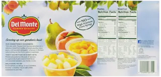 Del Monte Mixed Fruit / Peach Snack Cup, 4 lb — photo 6
