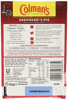 Colman's Shepherd's Pie Mix, 1.75 oz packets (pack of 12) — photo 4