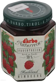 D'arbo Raspberry Jam Glass Jar 200g — photo 2