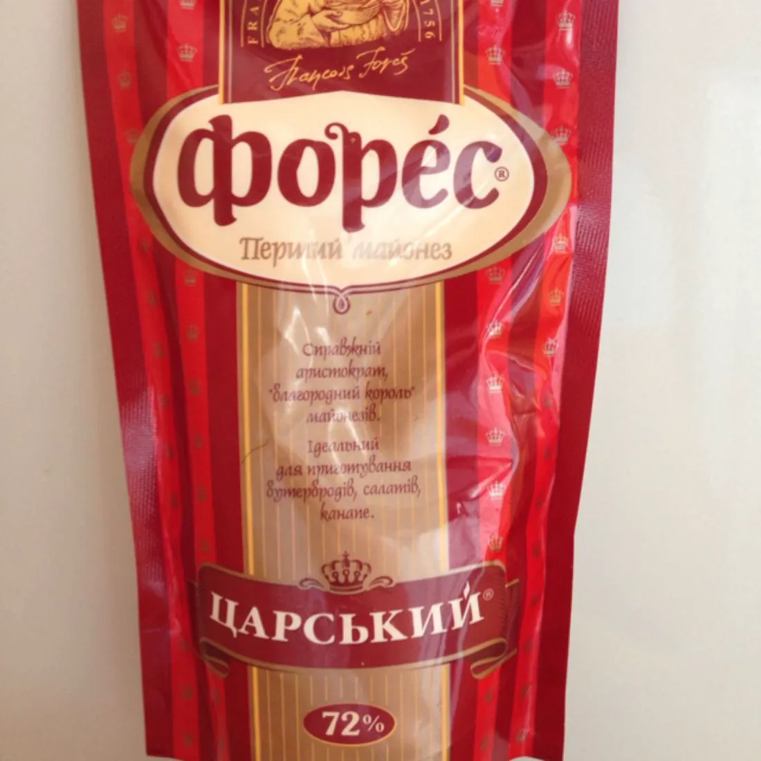 Майонез Царський Форес 72% 200г х24