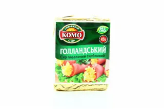Komo Dutch Processed Cheese Slices 45% 90g — photo 4